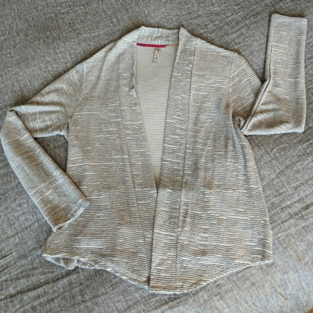 Gray cardigan